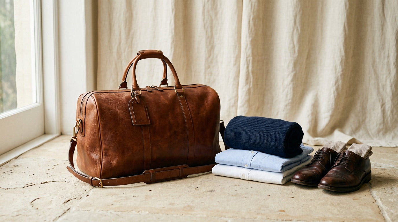 How many days fit in a weekender, by litres