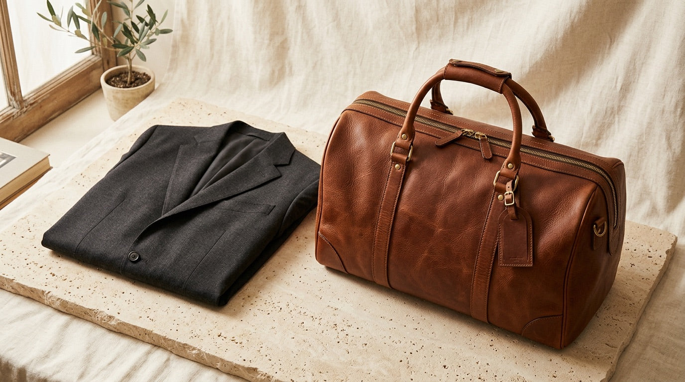 How to pack a suit without creasing it