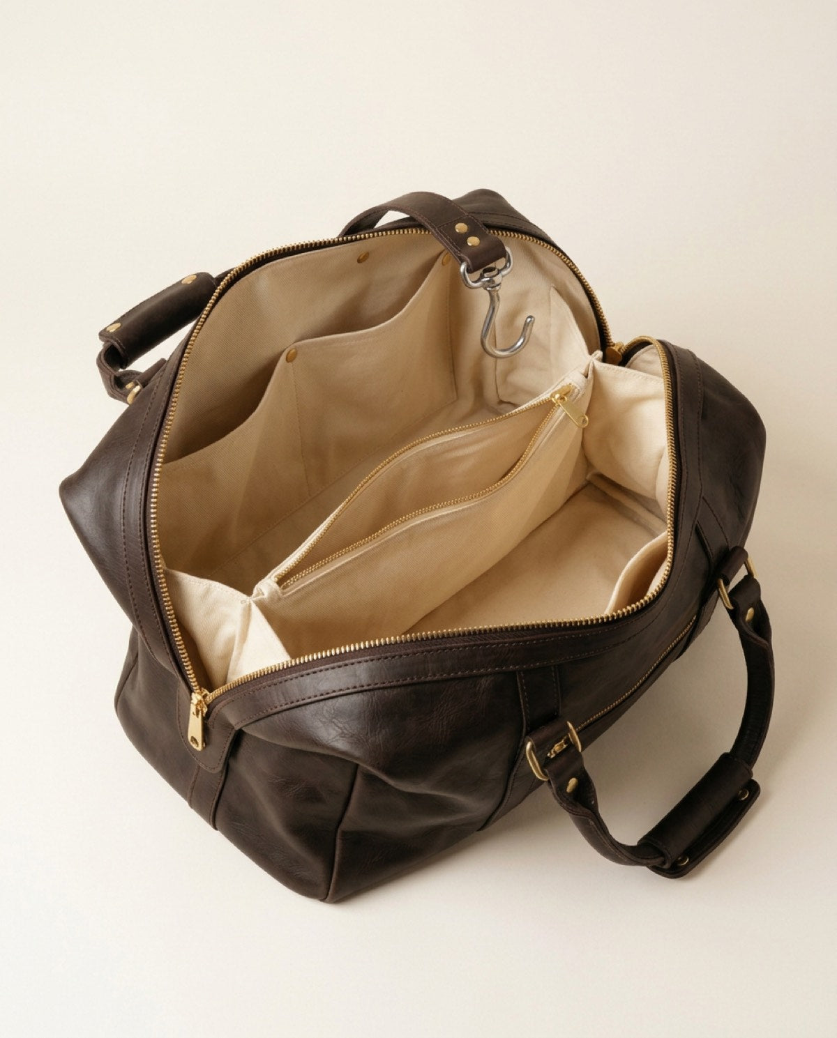 Belgrave Carry-On Garment Duffel, cotton twill detail