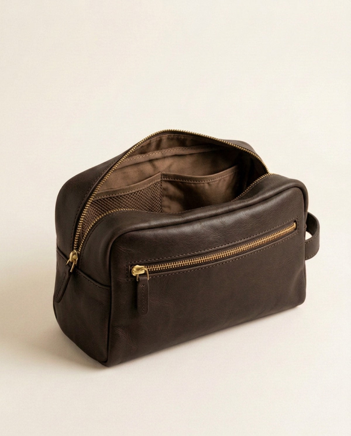 Essential Toiletry Bag, water-resistant nylon detail