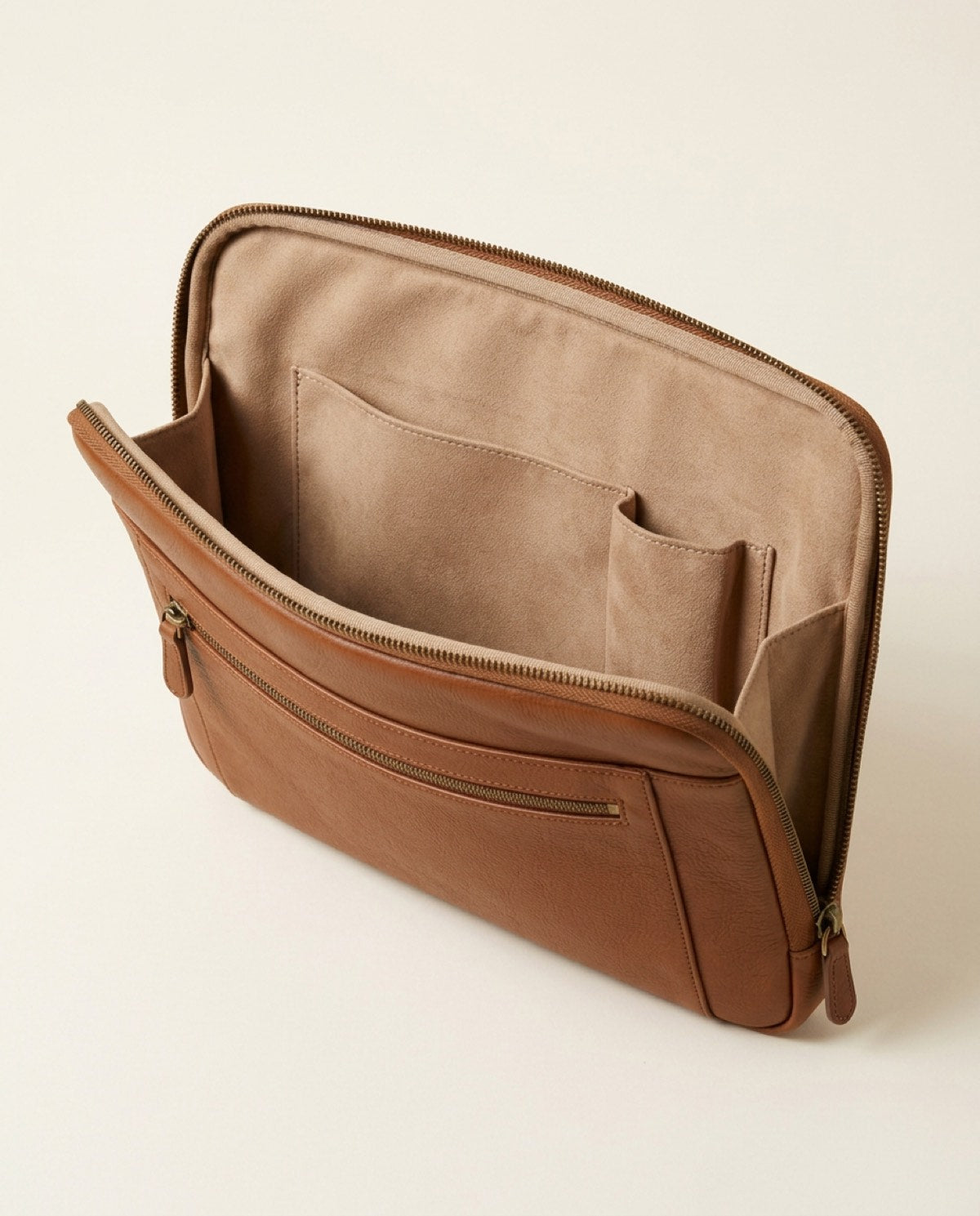 Hatton Classic Laptop Sleeve, microfibre detail