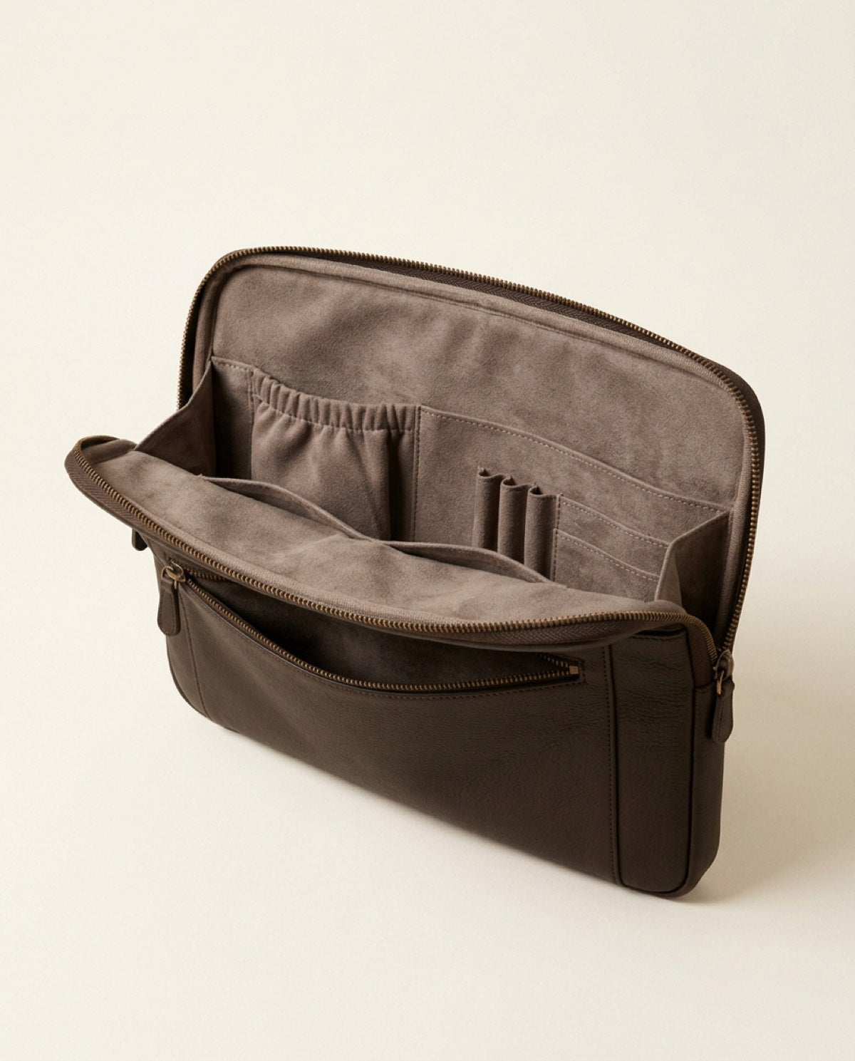 Hatton Classic Laptop Sleeve, microfibre detail