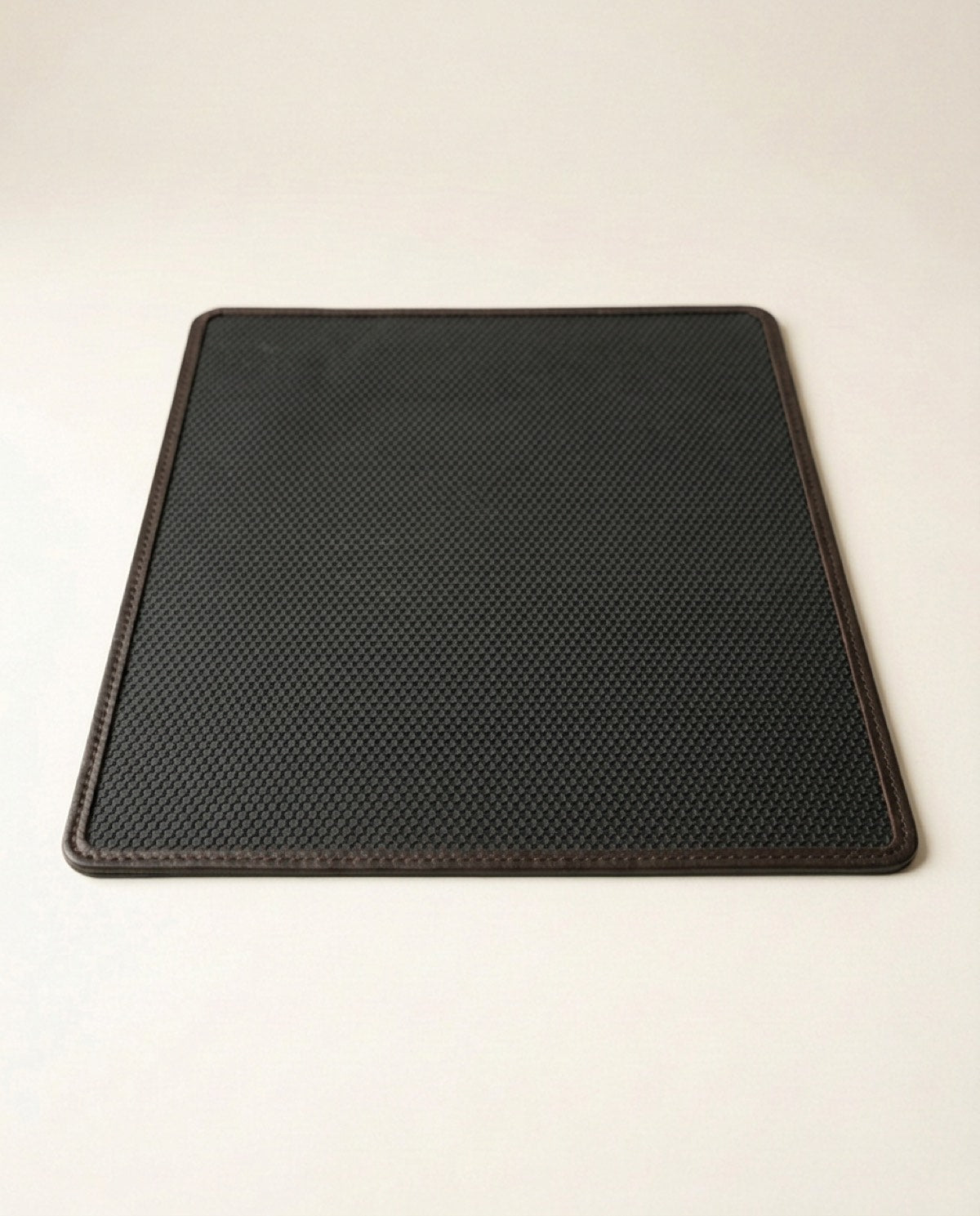 Hatton Desk Pad, non-slip rubber base detail